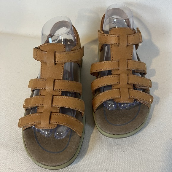 Orthofeet Amalfi Tan Fawn Sandals womens 8 2E Extra Wide - Picture 1 of 15